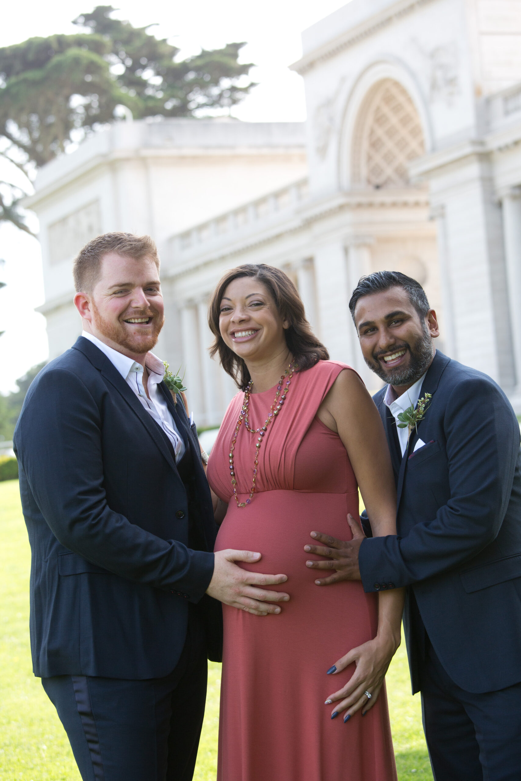 husbands and birth mom