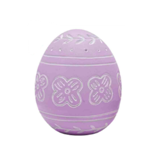 Decorative egg purple