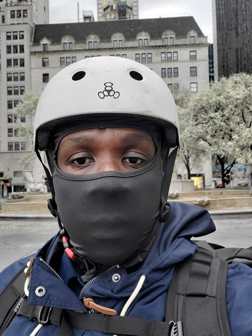 Everin on his bike resized