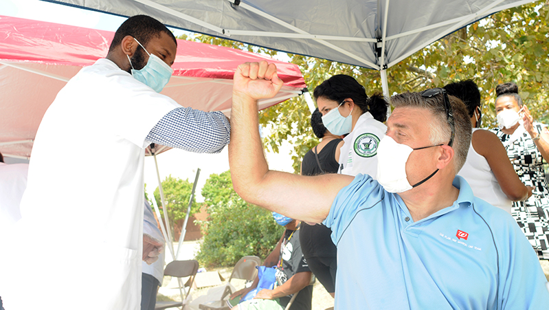 John Gremer and Stephen Fadowole