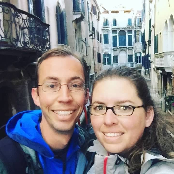 Lauren Peerless and husband