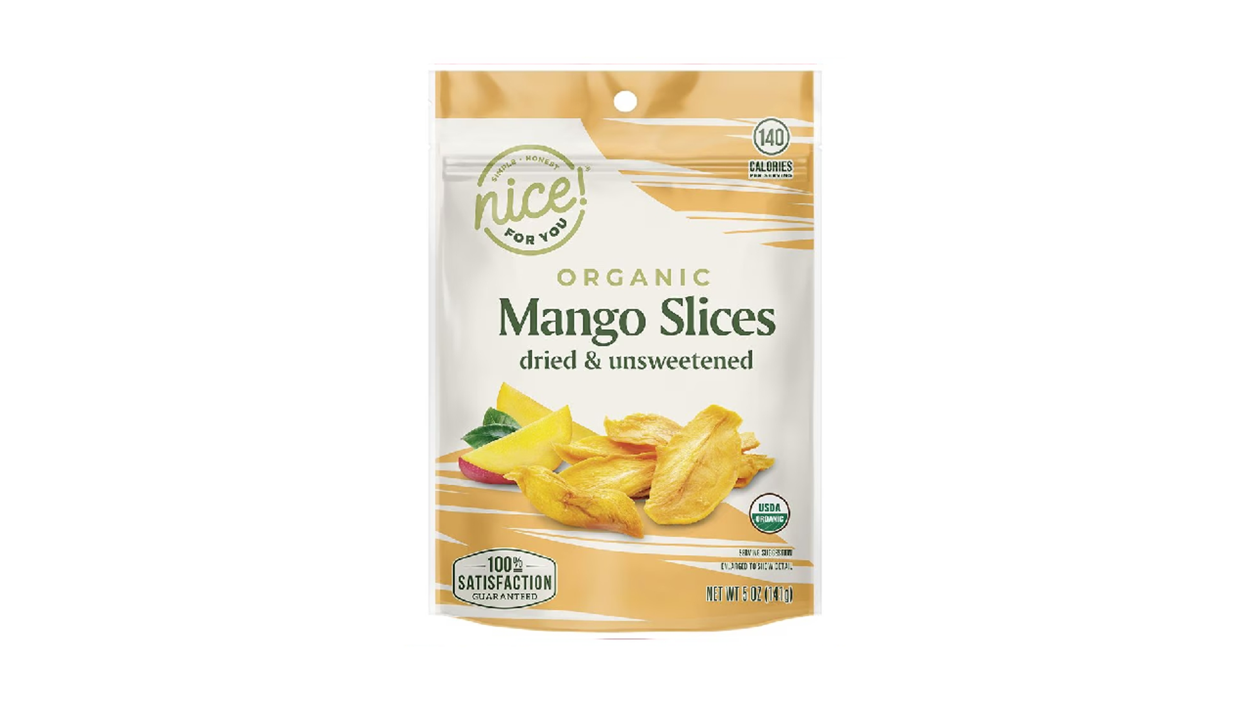 Dried and Unsweetened Sliced Mangos