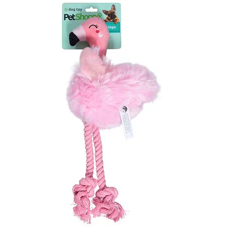 PetShoppe Pink Flamingo Dog Toy