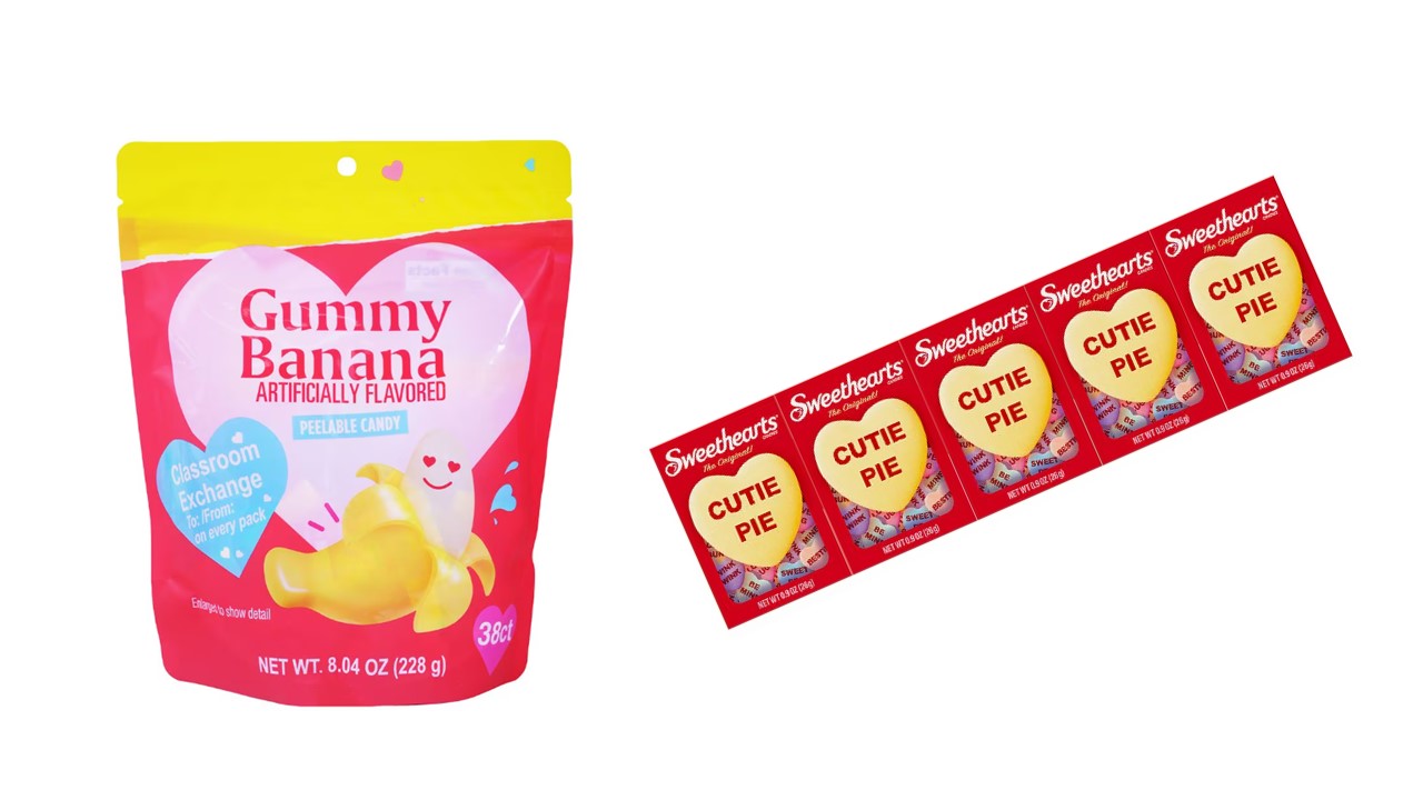 Valentine's Day Candy for classroom exchange