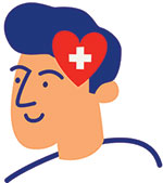 man with healthy mind