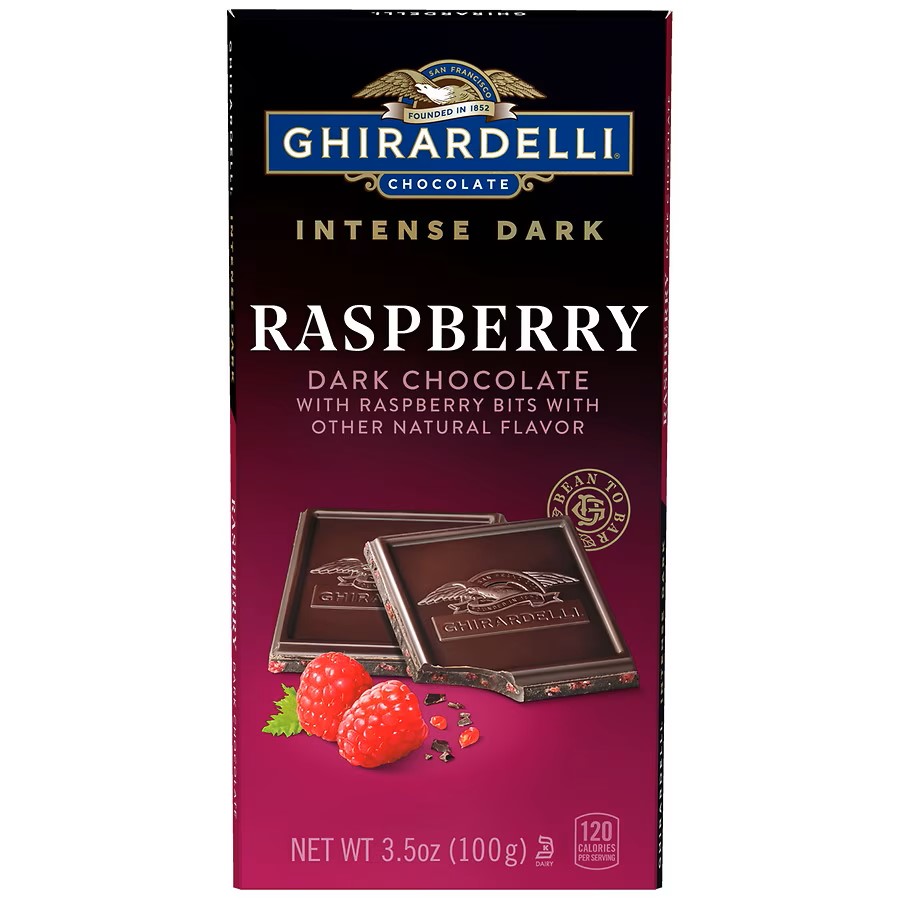 Ghirardelli Intense Dark Raspberry chocolate