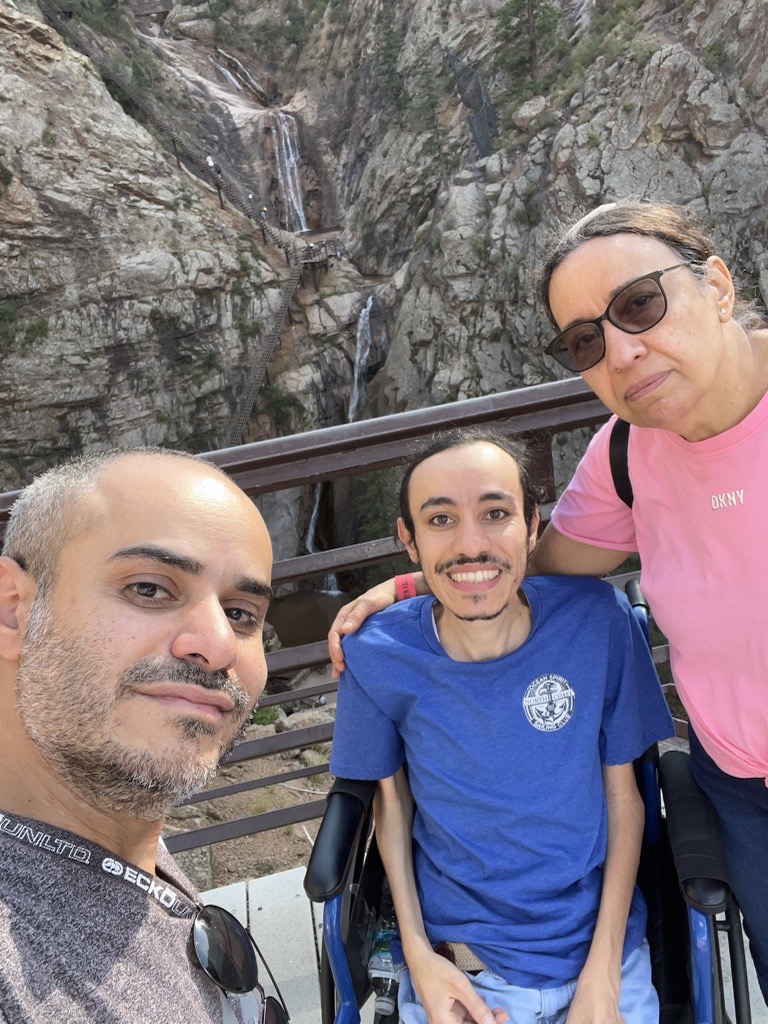 Peter and his family