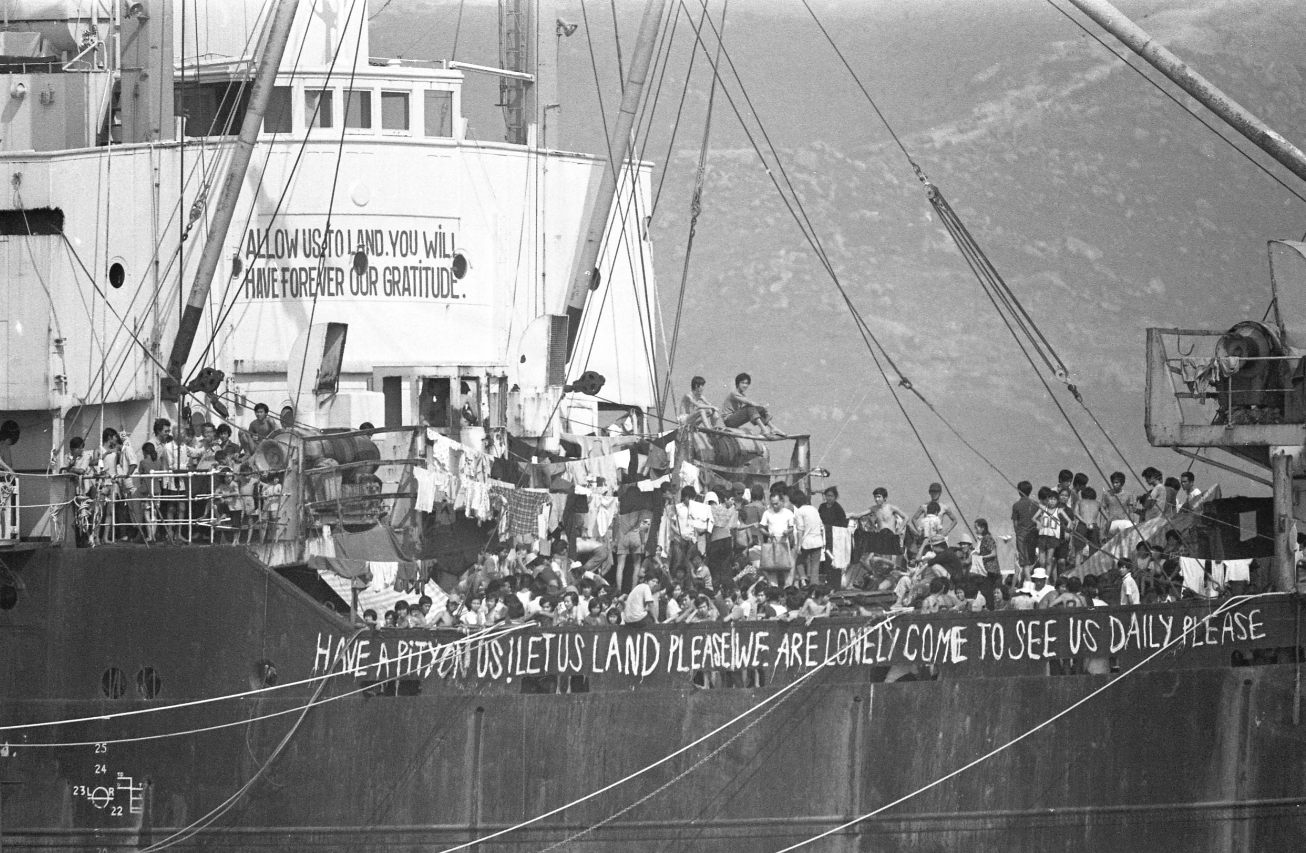 Skyluck ship in Hong Kong Harbor